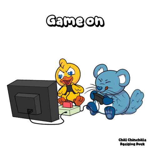 Game On Chill Sticker by VeeFriends
