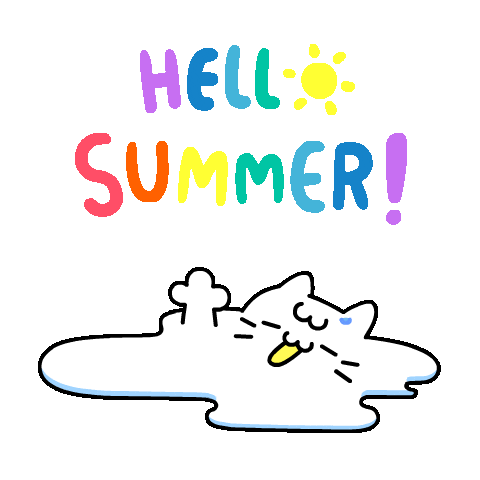 Melting Ice Cream Sticker by Mikitti