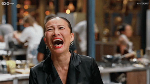 Laugh Laughing GIF by MasterChefAU