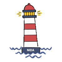 Nida Sticker by mazistebuklai