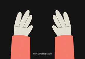 Hand Clapping GIF by TinyWizardStudio