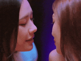 Wlw Lesbian Kiss GIF
