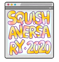 Squishaversary Sticker by Squishable
