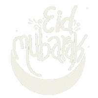 Eid Al Fitr Moon Sticker