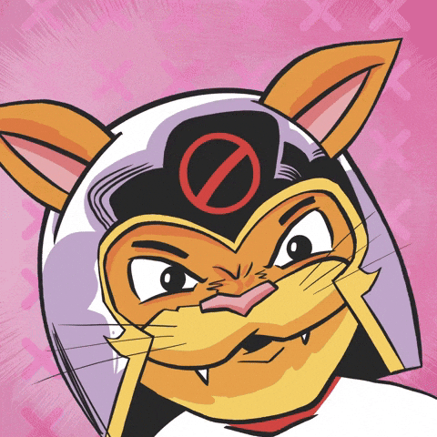 Evil Stare Sneaky Cat GIF by VeeFriends