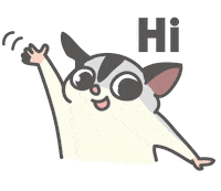 pollyweng sugar glider sugarglider crazytapioca suggie Sticker