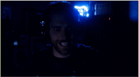 dark evil laugh GIF by Hyper RPG
