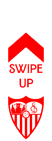 Swipe Up Sevilla Fc Sticker by Sevilla Fútbol Club