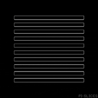 black and white 3d GIF by Pi-Slices