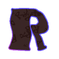 Letter R Sticker by jorgemariozuleta