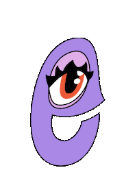 renanmachadodesign alphabet eye lgbtq blink Sticker