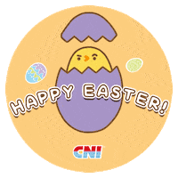 Happy Fun Sticker by CNI