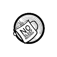 swipe up record label Sticker by No Sleep Records