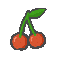 Ukraine Cherry Sticker