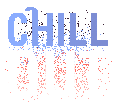 Chill Out Sticker by 15.100.17