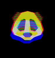 panda decor GIF