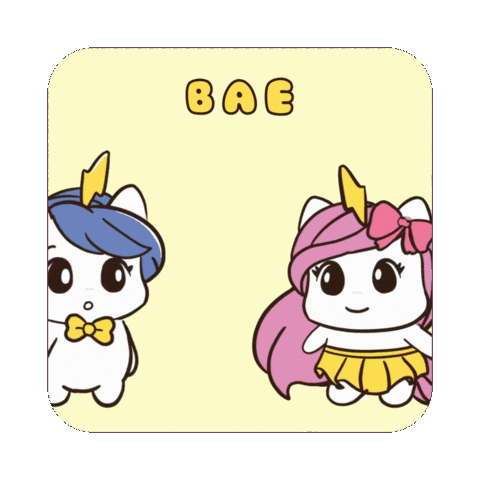 My Love Kiss Sticker by Brave Unicorn