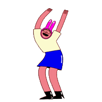Happy Dance Sticker by Laura Jayne