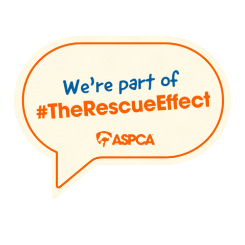 Rescue Adopt Sticker by ASPCA