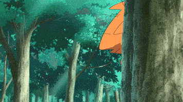 Scared Forest GIF by Pokémon