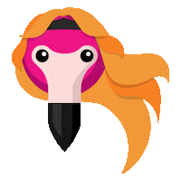 Flamingo Athena Sticker by lastminute.com