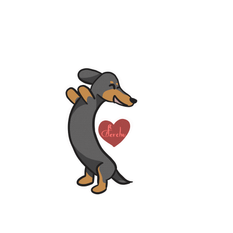 Dance Puppy Sticker