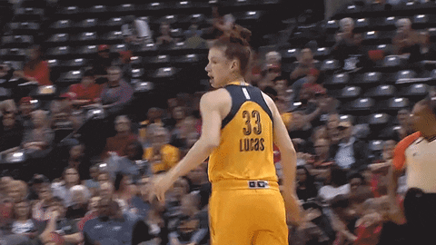 maggie lucas wnba GIF by Indiana Fever