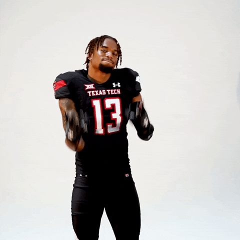 Erik Ezukanma GIF by Texas Tech Football