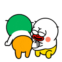 Happy Sticker by kwaesam