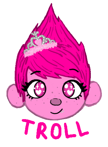 Pink Joke Sticker
