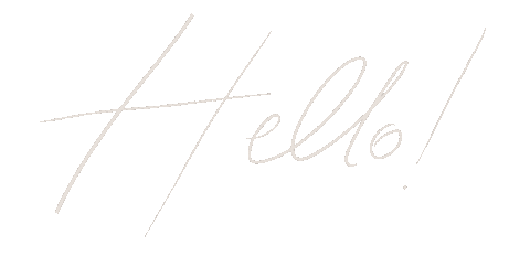 Lines Hello Sticker