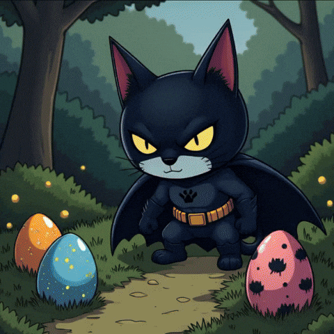 Easter Eggs Gift GIF by CATBAT