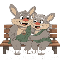 Golden Years Love Sticker