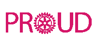 Rotaract_2130 wow new new post proud Sticker