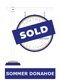 Sommer Donahoe Sticker by AllisonSouthernLuxLiving