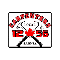 Carpenters Sticker by Sarnia Sting