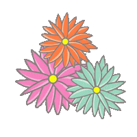 Flower Tokyo Sticker by Artistry Studio