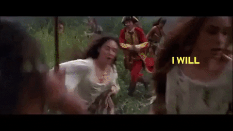 giphygifmaker hawkeye daniel day lewis i will find you last of the mohicans GIF