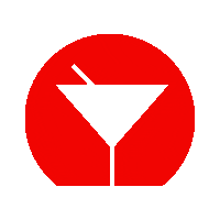 cocktail liquor Sticker by Marcia Selden