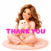 Cat Thank You GIF