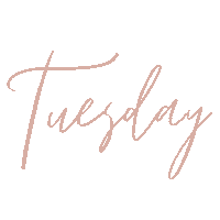 Tuesday Sticker by Aimee Morrisby