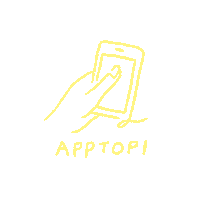 おしゃれ 黄色 Sticker by APPTOPI