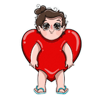 Cartoon Love Sticker