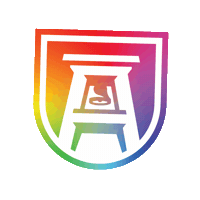 Pride Au Sticker by Augusta University
