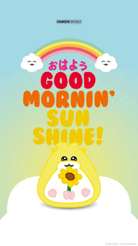 Happy Good Morning GIF by hamsta.world