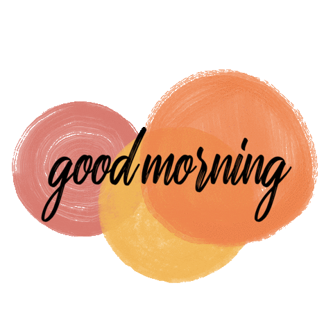 Morning Sticker by Vera Dement