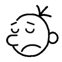 Wimpy Kid No Sticker by Diary of a Wimpy Kid