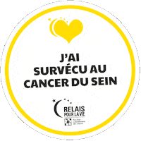 Relais Sticker by Canadian Cancer Society