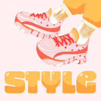Pink Shoes Running GIF by animalz