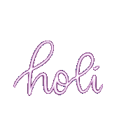 abbylettering hello hi hola buenas Sticker